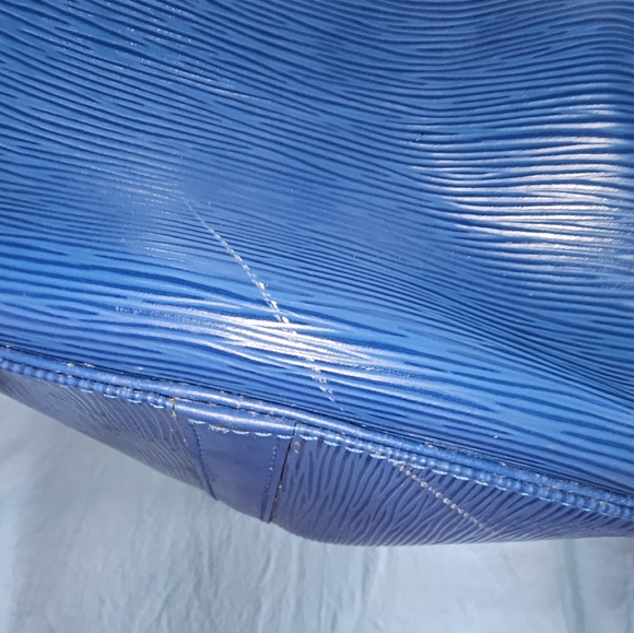 Louis vuitton carry all epi blue vintage - Picture 2 of 2